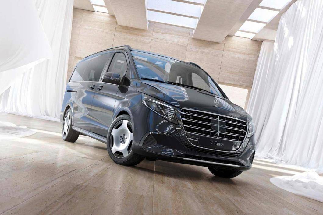 Mercedes Classe V : un face-lift… et une version électrique au