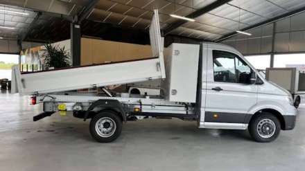 Volkswagen Crafter Chassis Benne BENNE COFFRE ALU MIXTE JPM - 2.0 TDI 163CH BVA8 -  BUSINESS